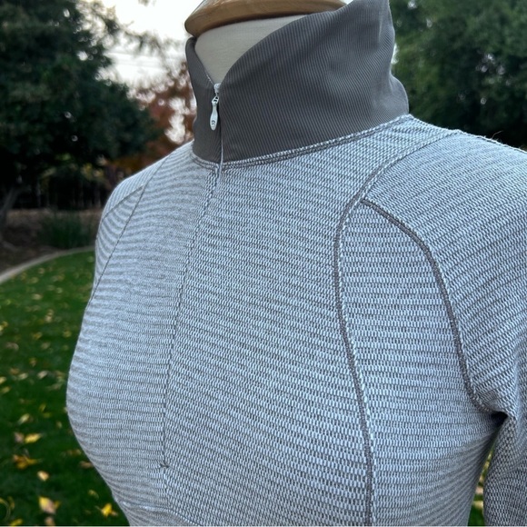 Lululemon Runderful 1/2 Zip Mini Check Pique White
Heathered Slate | Size 6 - Picture 6 of 15